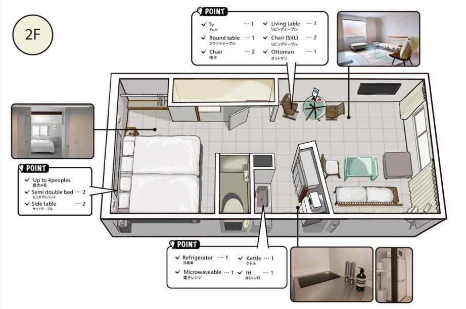 Apartamento Ruff - Hosai - Kanazawa Exterior foto